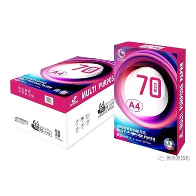晨鳴 麗雅 A4 復(fù)印紙 70克復(fù)印紙 500張/包 8包/箱
